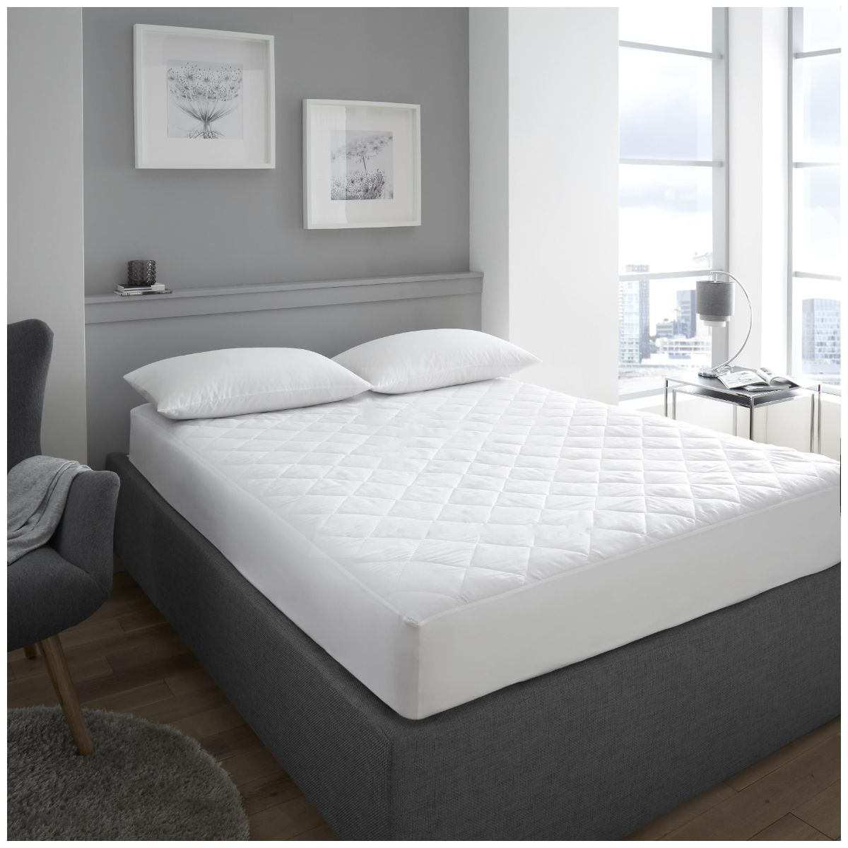 Deep Quilted Mattress Protector