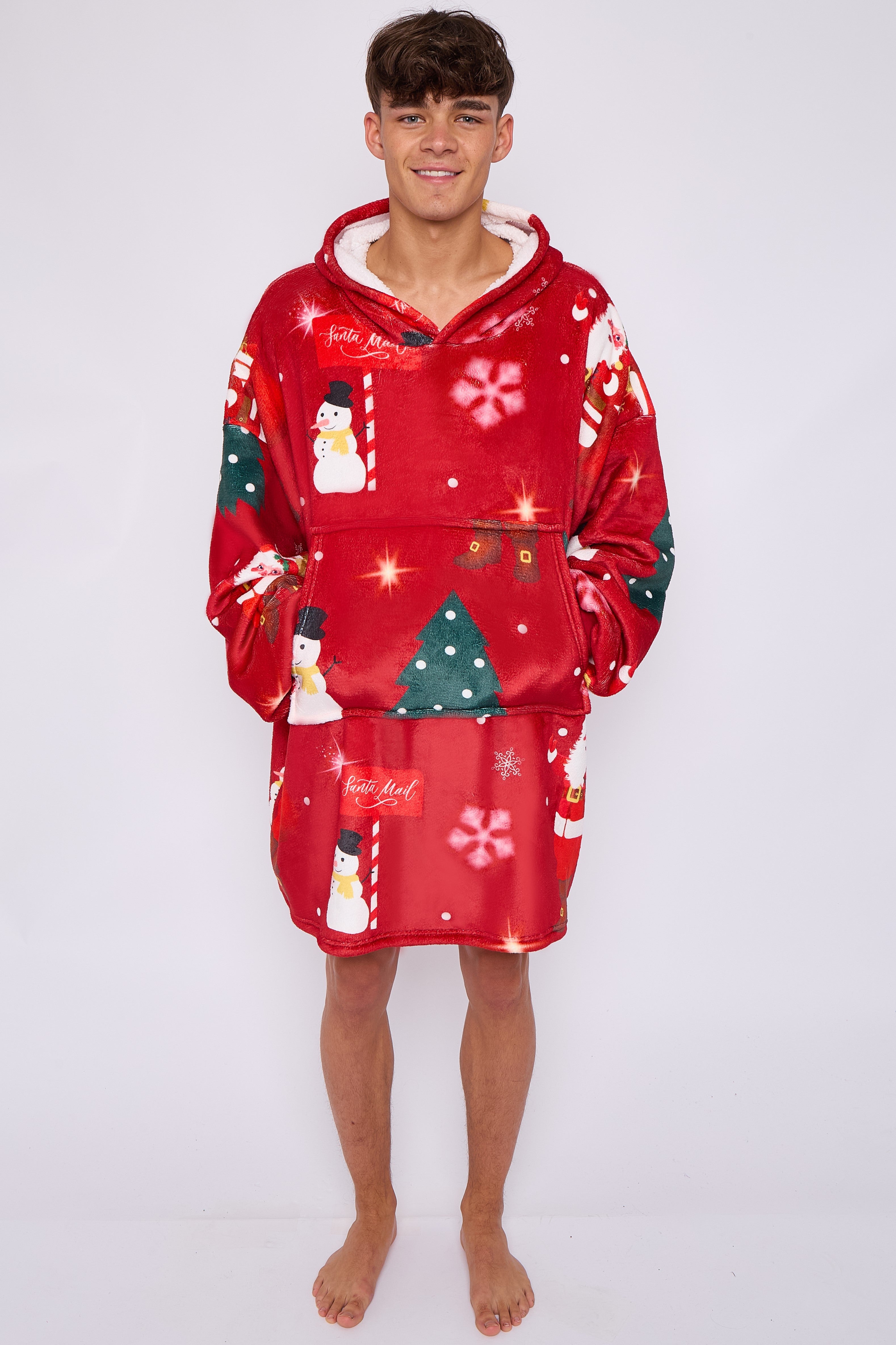 Xmas Santa Mail Hoodie