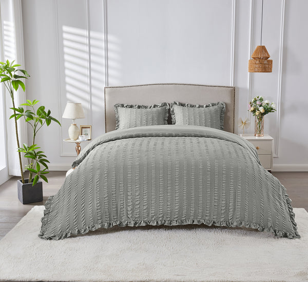 GC Modern Check Duvet Cover Set
