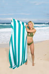 GC Cabana Stripe Sand-Free Beach Towel – 1 Pack