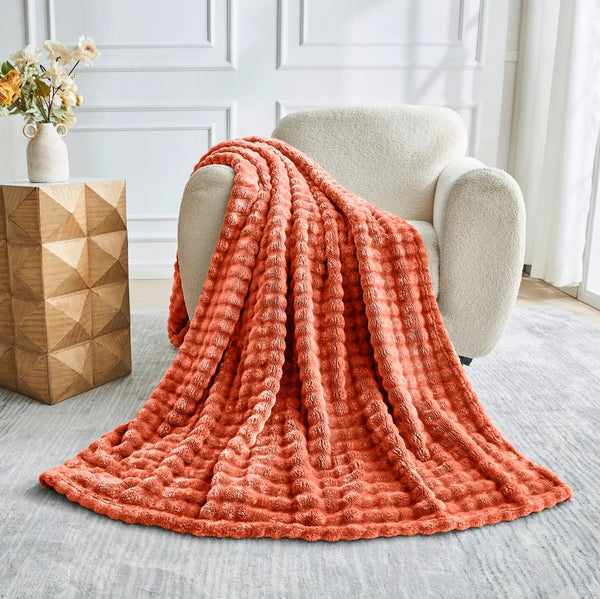 Bubble Jacquard Throw