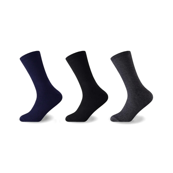 GC Men's Stretch Lycra Socks – 12 Pack