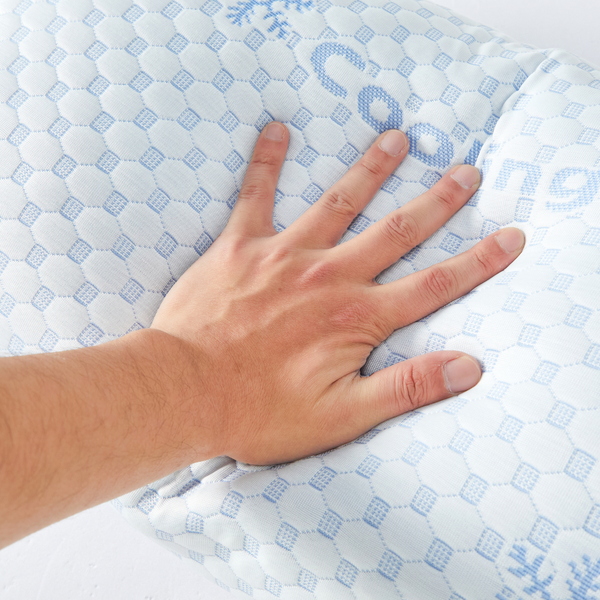GC Cooling Memory Foam Pillow Pair – 2 Pack