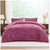 GC Modern Ribbed Duvet Cover Set