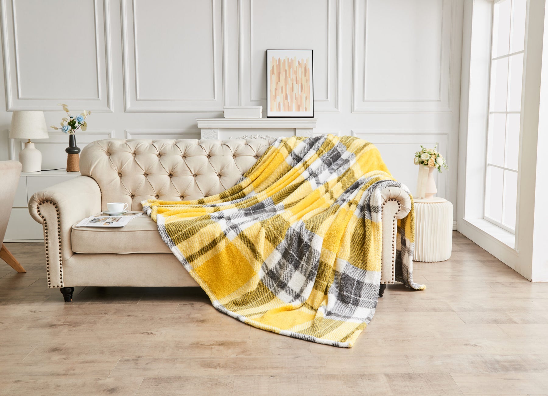 Teddy Windsor Check Throw | GC GAVENO – Gaveno Cavailia