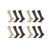 GC Men's Comfort Fit Cotton Long Hose Socks – 12 Pack