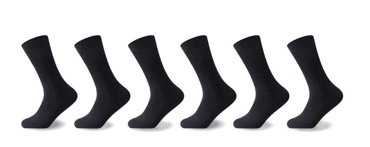 12pk Mens 100% Cotton Socks