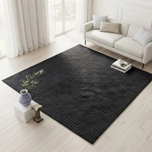 GC Albert Greek Faux Fur Rug