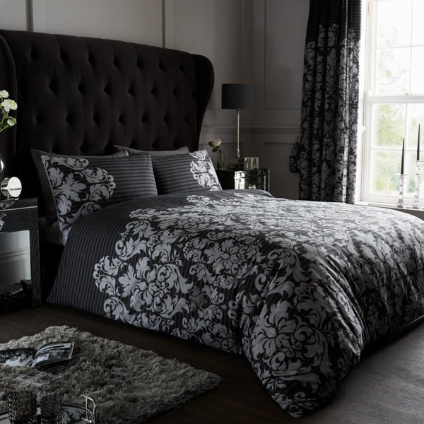 GC Luxury Damask Duvet Cover Set