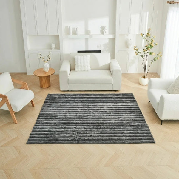 GC Shum Luxury Faux Fur Rug