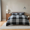 GC Contemporary Check Duvet Cover Set