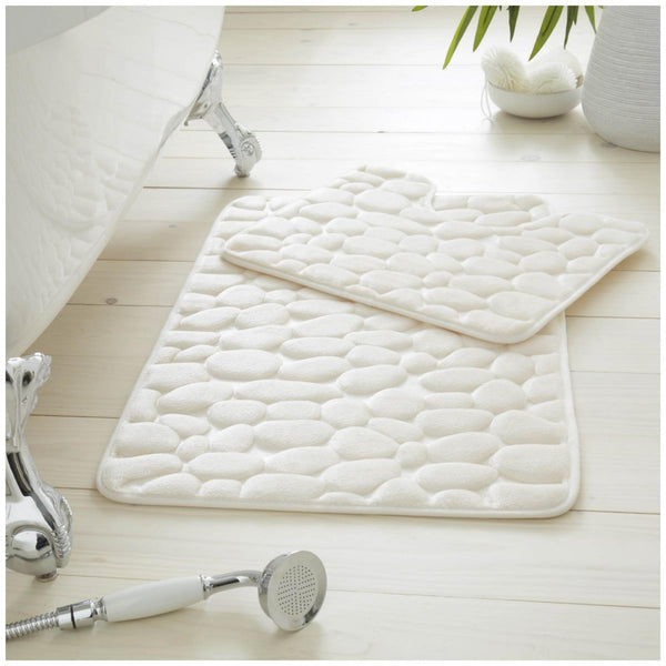 GC Pebble Memory Foam Bath Mat Set – 2 Piece