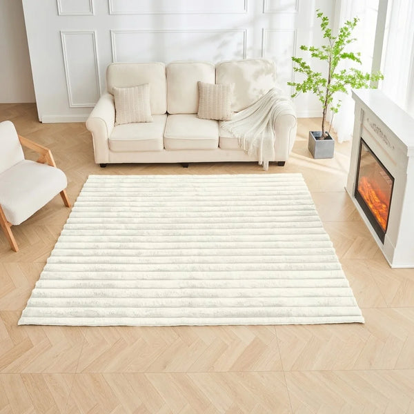 GC Shum Luxury Faux Fur Rug