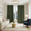 GC Britannia Velvet Ready-Made Curtains