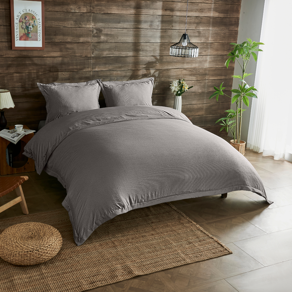 GC Contemporary Textured Duvet Cover Set