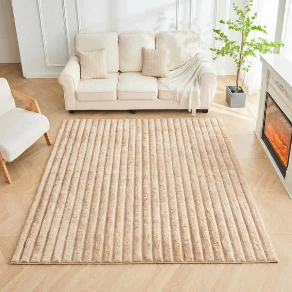 GC Shum Luxury Faux Fur Rug