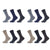 GC Men's Non-Elastic Lambswool Socks – 12 Pack