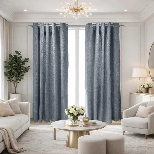 GC Regency Velvet Ready-Made Curtains