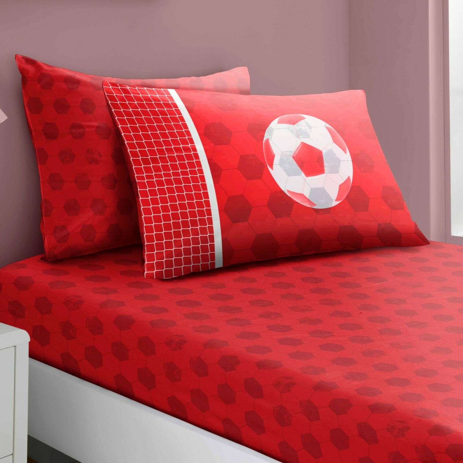 Kids Sheet Set Football Goals