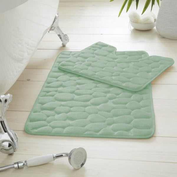 GC Pebble Memory Foam Bath Mat Set – 2 Piece