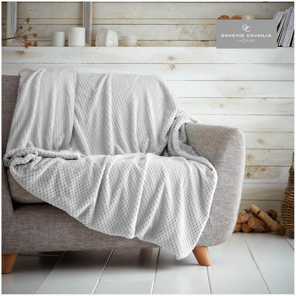 GC Premium Textured Throw Blanket