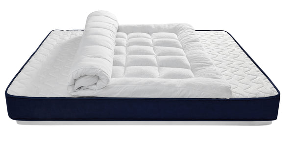 10cm Teddy Fleece Mattress Topper