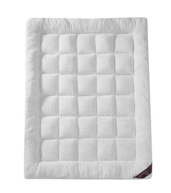 10cm Teddy Fleece Mattress Topper