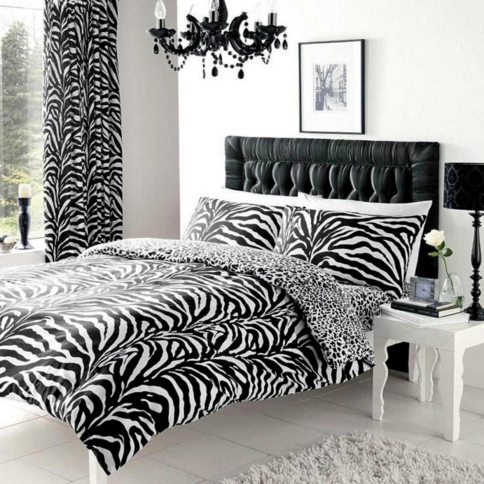 Zebra Duvet Set