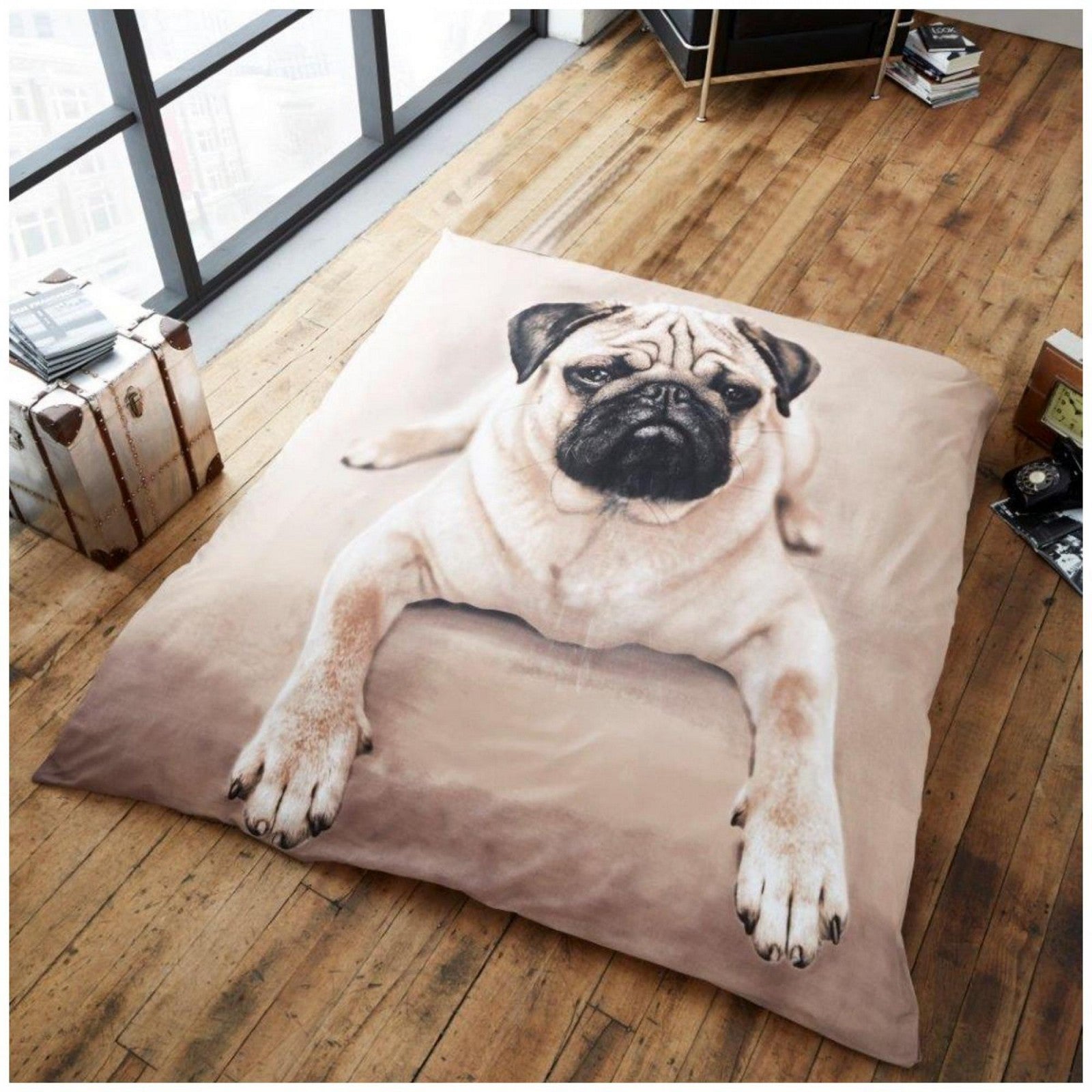 Pug Dog Throw