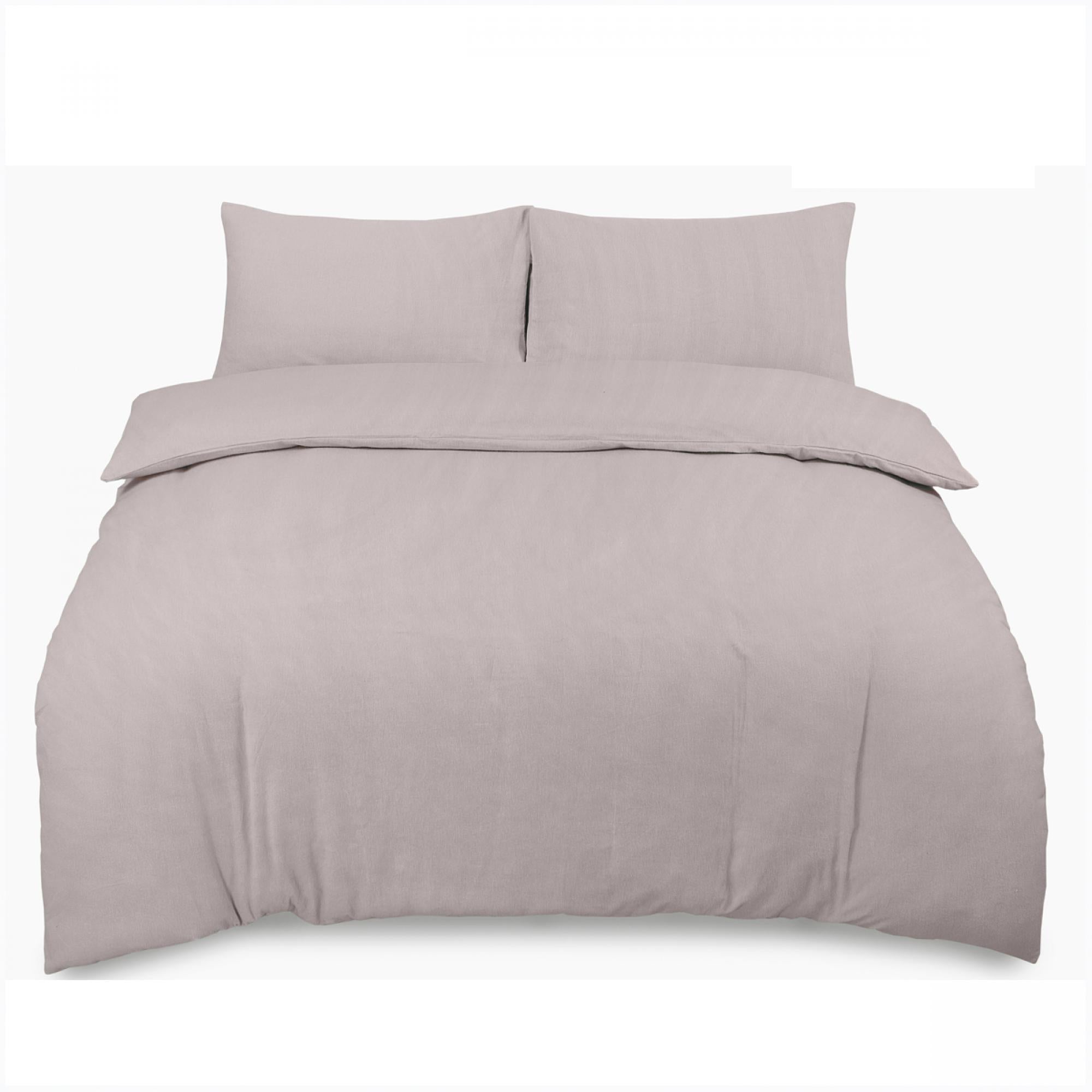 Flannel Plain Duvet Set - Gaveno Cavailia