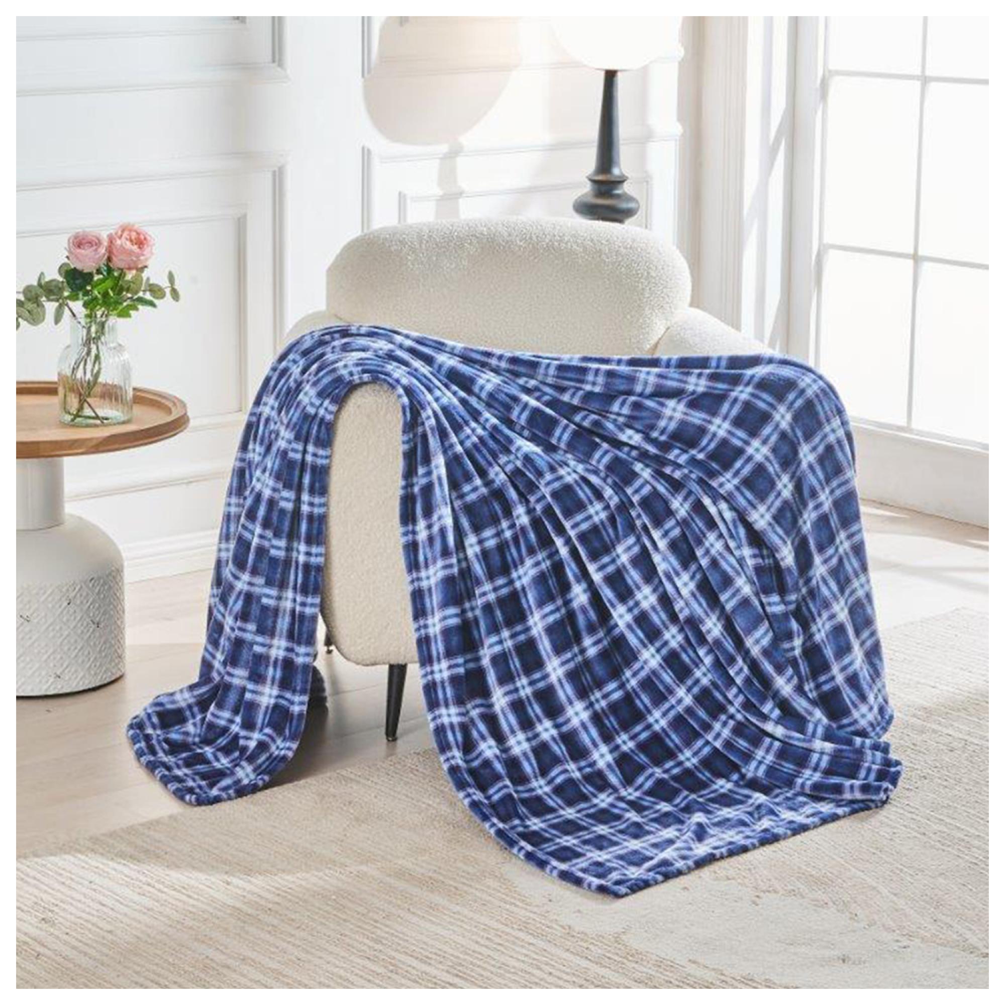 Wiber Tartan Check Throw